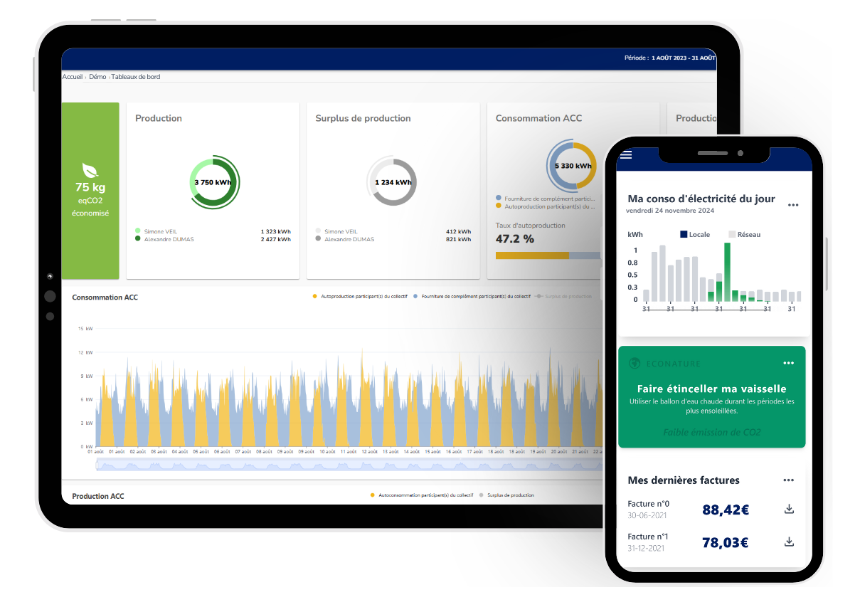 EnoPower, le logiciel pour gérer les opérations d'autoconsommation collective