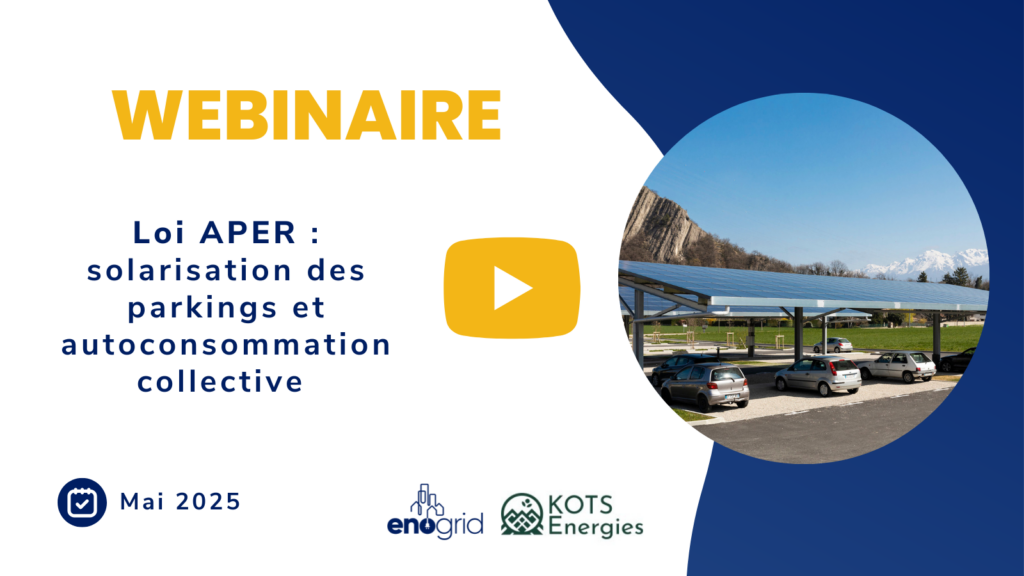 Webinaire Loi APER & autoconsommation collective KOTS Energies