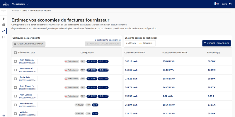 Vérification factures fournisseurs EnoPower