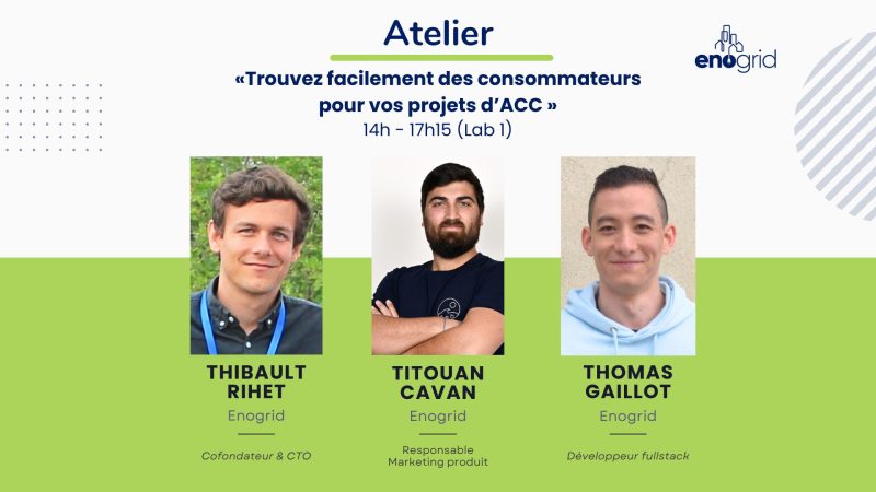 Atelier sur le recrutement des consommateurs en autoconsommation collective, 4 juin 2024