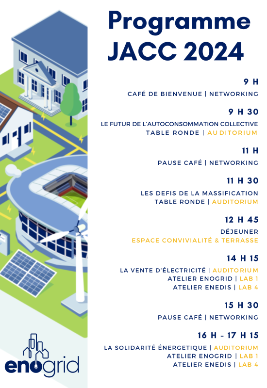 Programme journée de l'autoconsommation collective 2024 par Enogrid